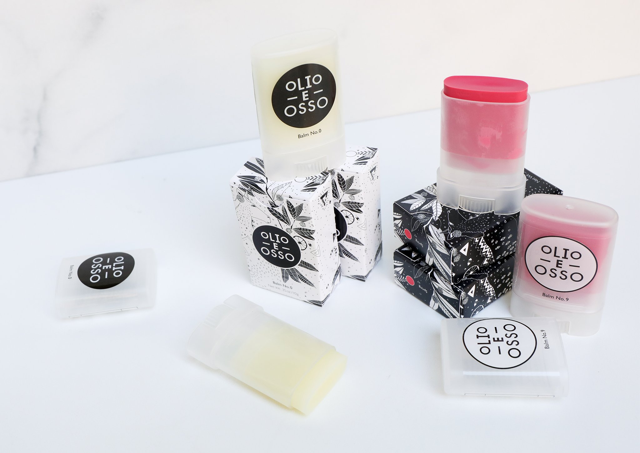 Assorted Olio E Osso beauty products