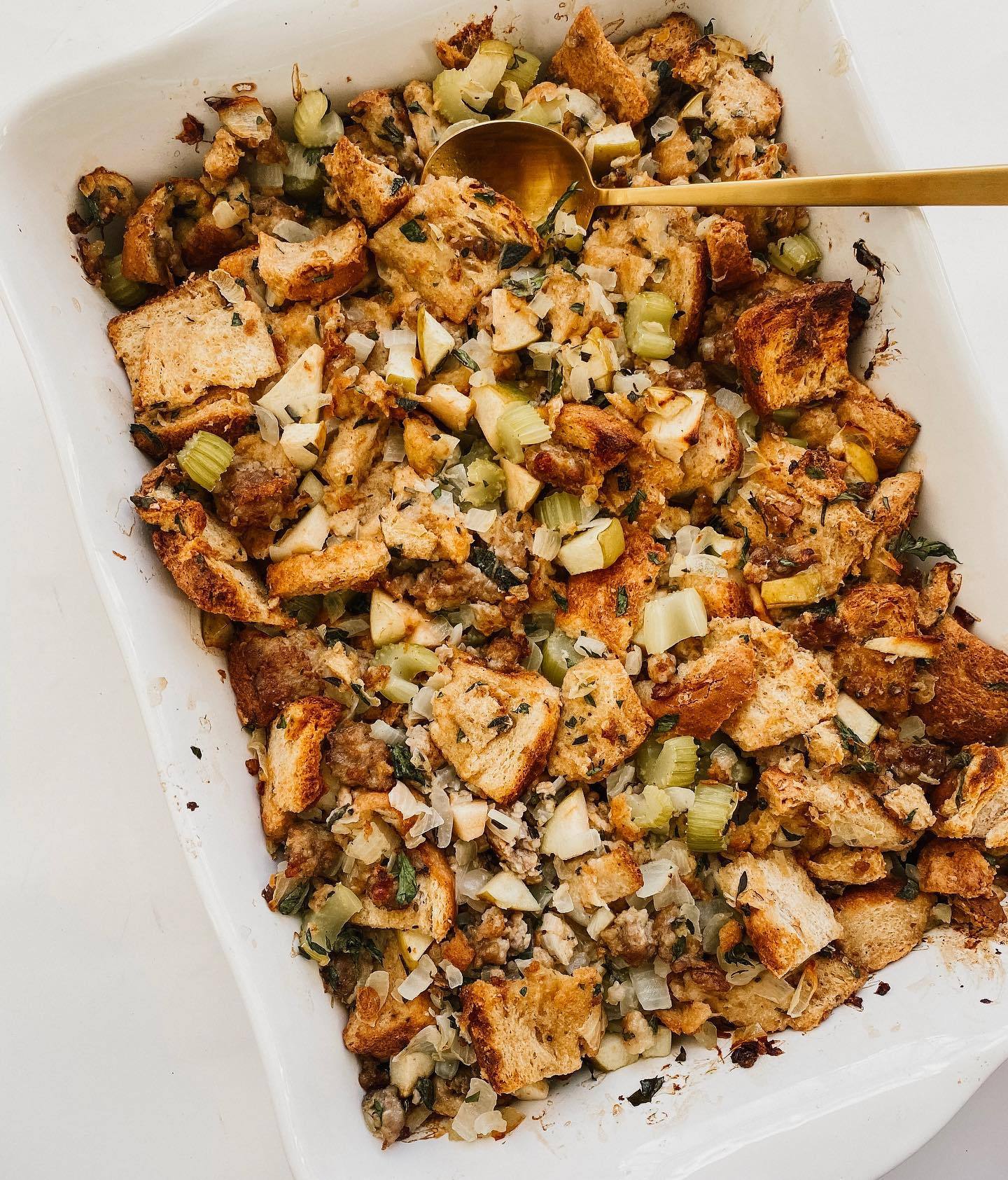 Gluten Free Stuffing recipe from @broccyourbody