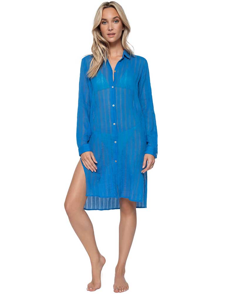 Beach Shirt Dress