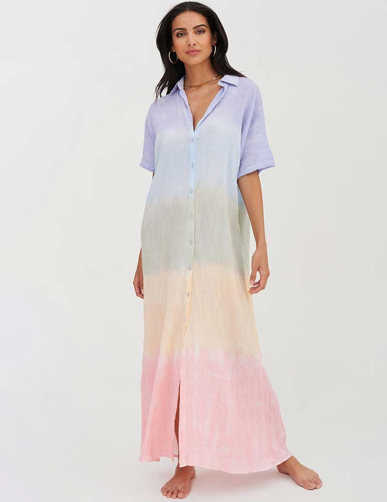 Beach Shirt Dress