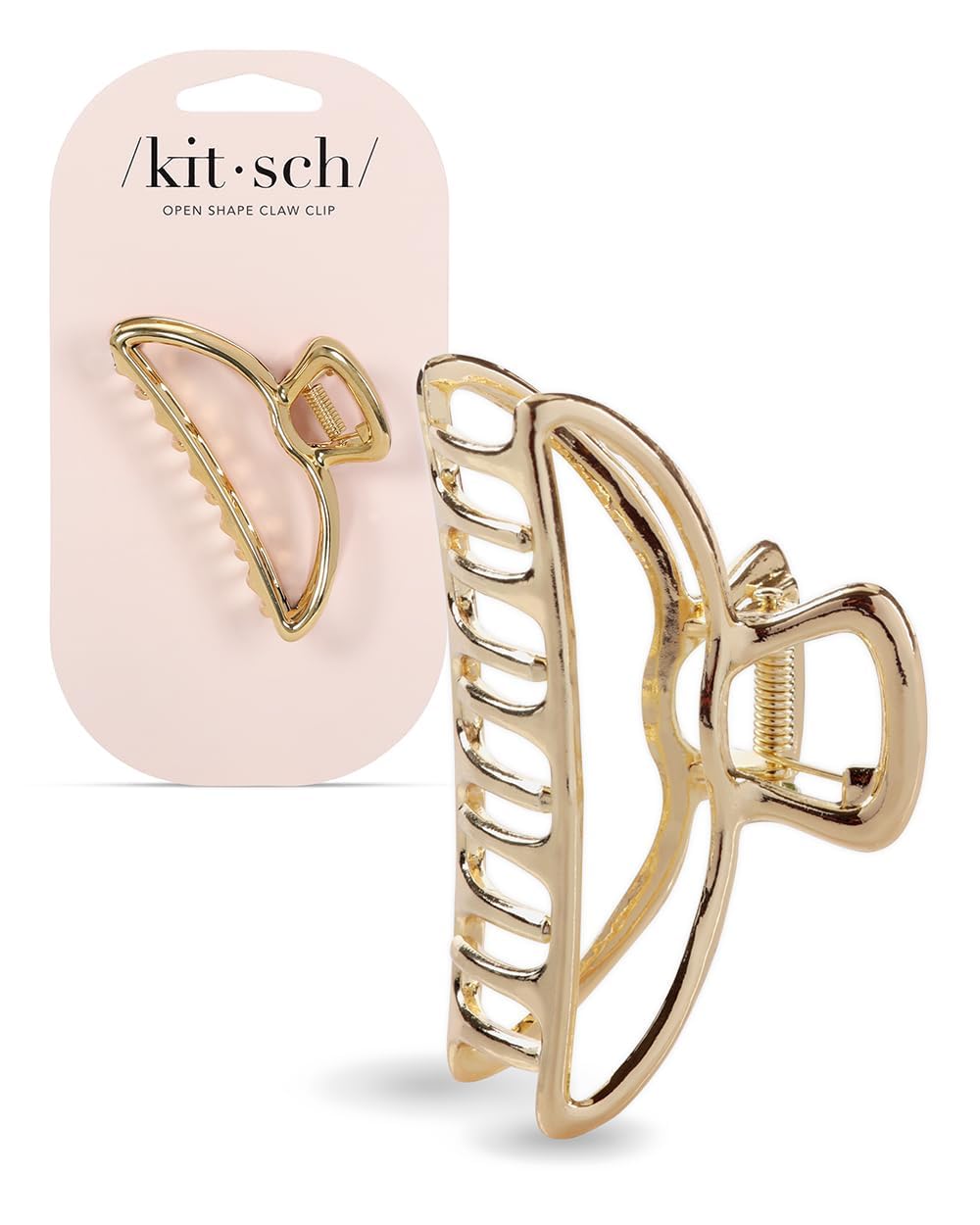 Kitsch gold hair clip pool to dinner outfit