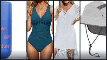 Maui travel guide resort swim packing collage mineral SPF cover-up hat